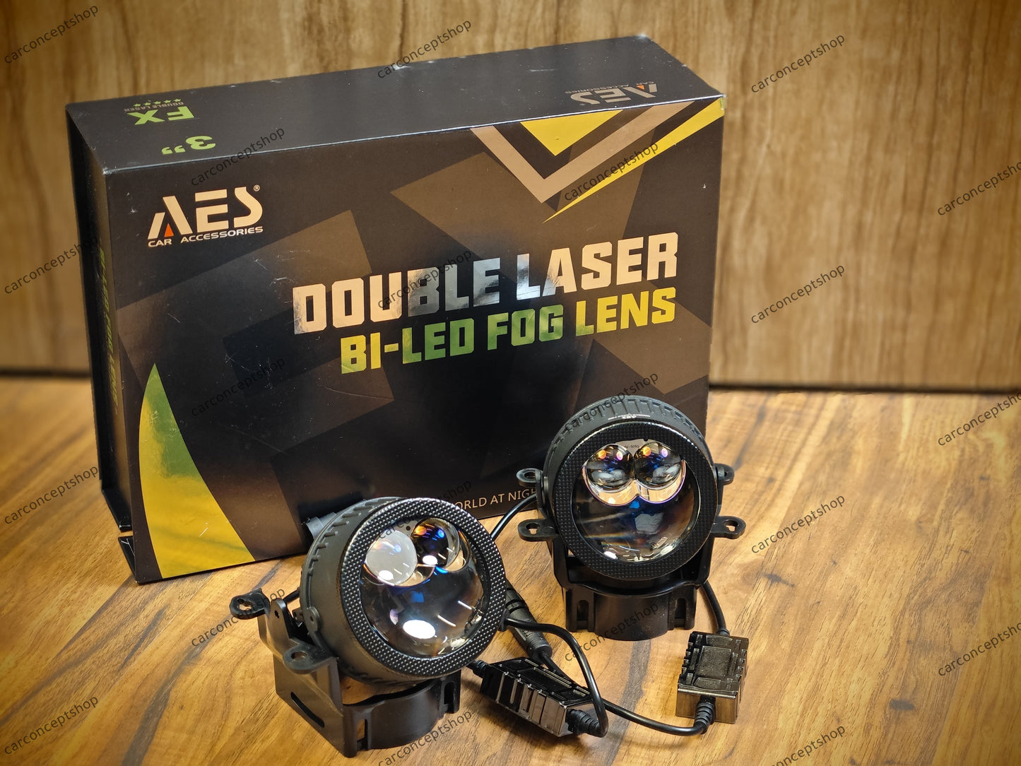 AES FX 3 Double Laser Bi-Led Fog Projector