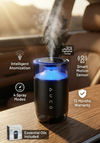 AUCO Intelligent Atomization Car Fragrance Aroma Diffuser (4 Spray Modes | 800mAh Rechargeable Battery | Light Luxury Alloy)