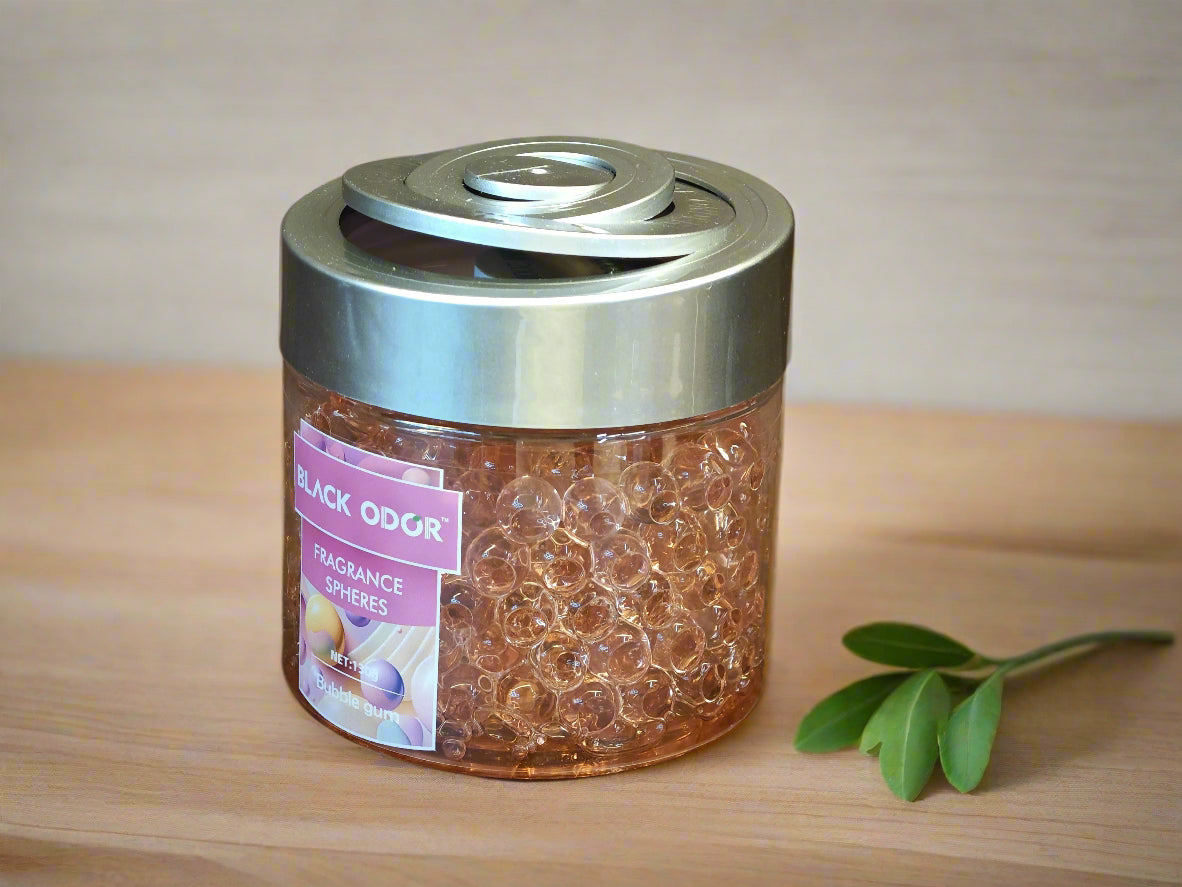 black odor car gel perfume