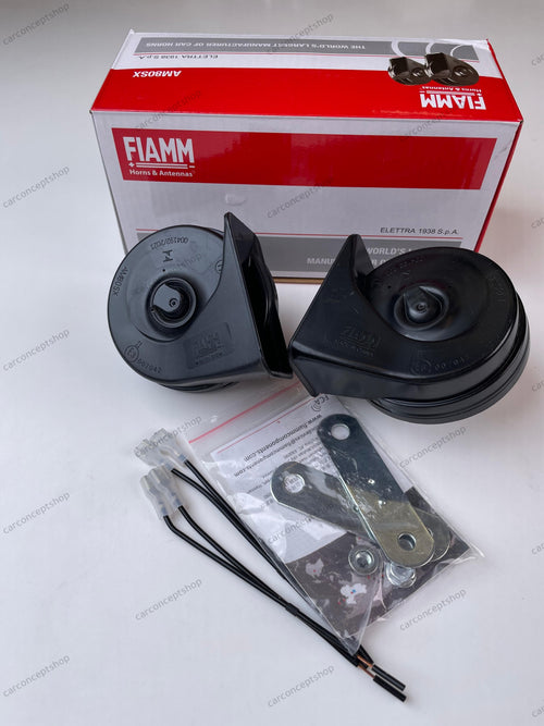 Fiamm Car Horn AM80SX 12V High-Performance Waterproof Red Horn