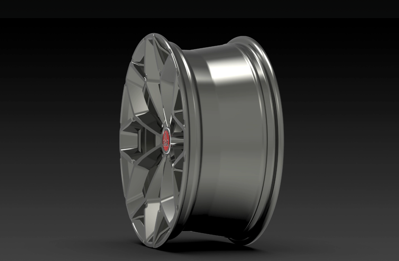 Advantec Black widow alloy wheel FP Clear Neon Black