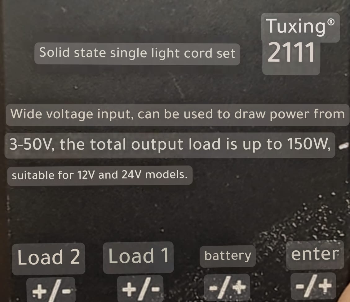 Tuxing 2111 12v Canbus relay adapter kit 150w for H8 H11 9005 HB3 H27