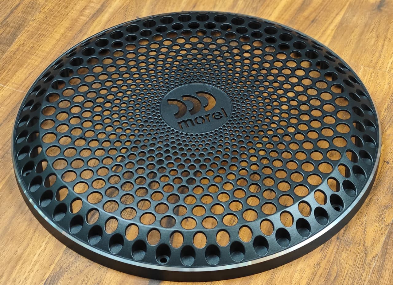 Morel Aluminium Lotus Subwoofer Grill – High-End Protection