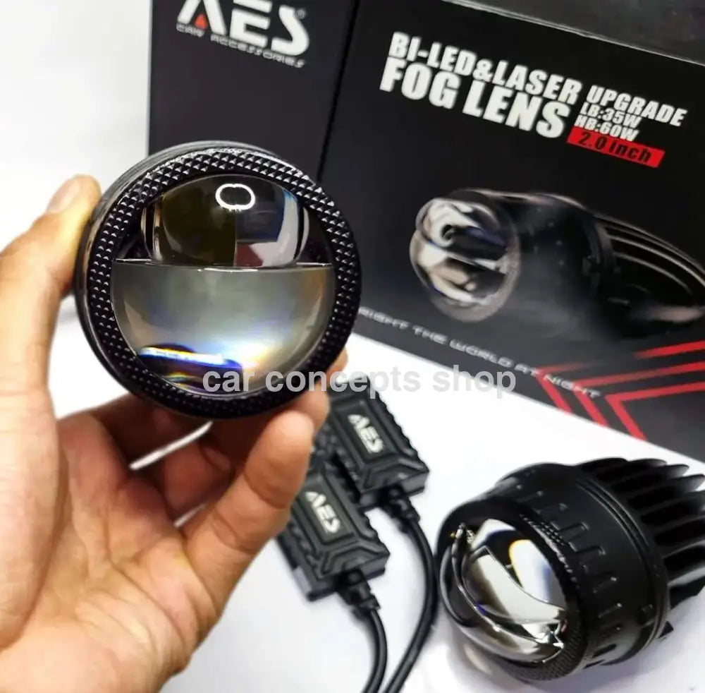 Aes 2 Inch Laser Fog Projector Blue Lens 60W Aes