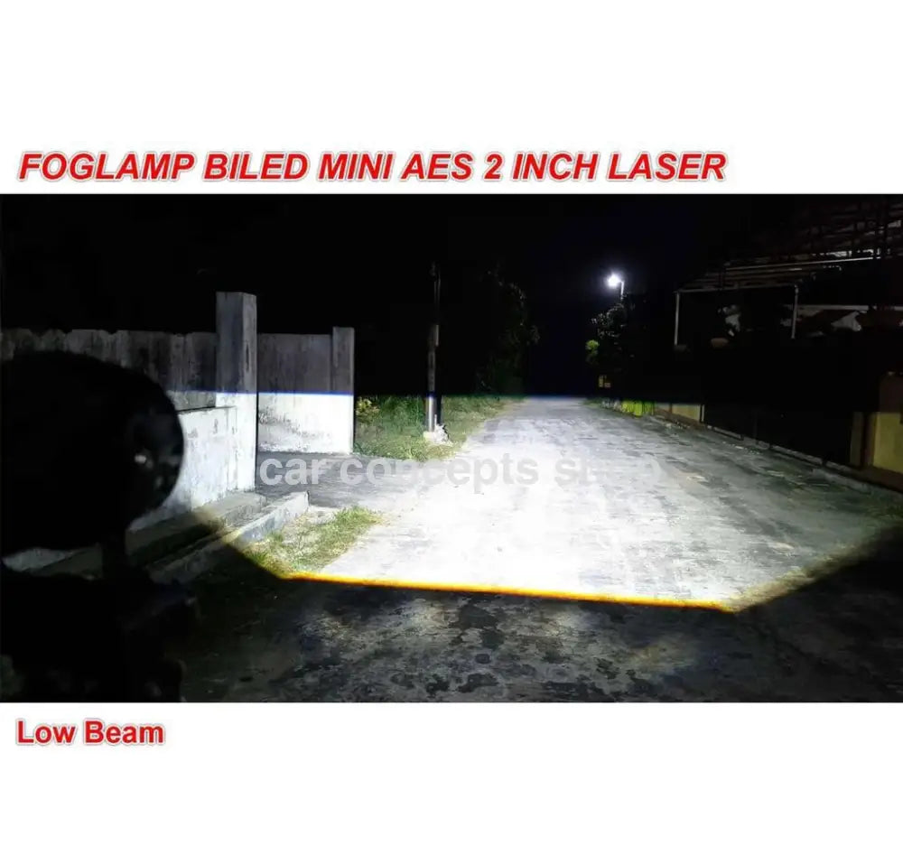 Aes 2 Inch Laser Fog Projector Blue Lens 60W Aes