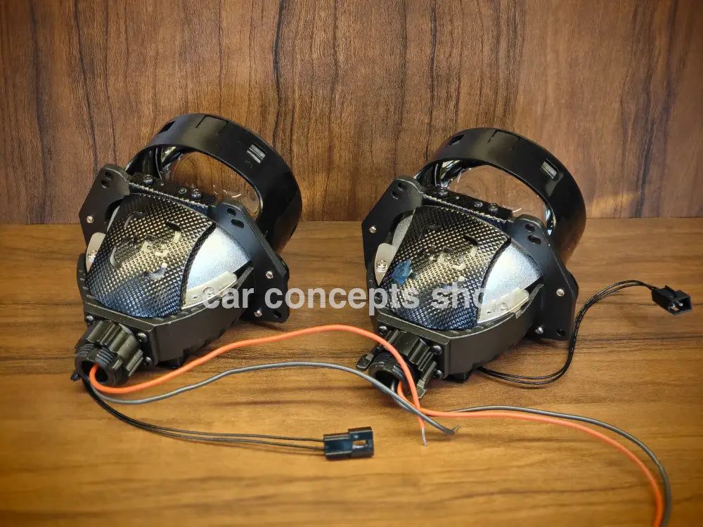 Aes Turbo Se 85 Watts Bi-Led Headlight Projector Rainbow Lens Aes Led