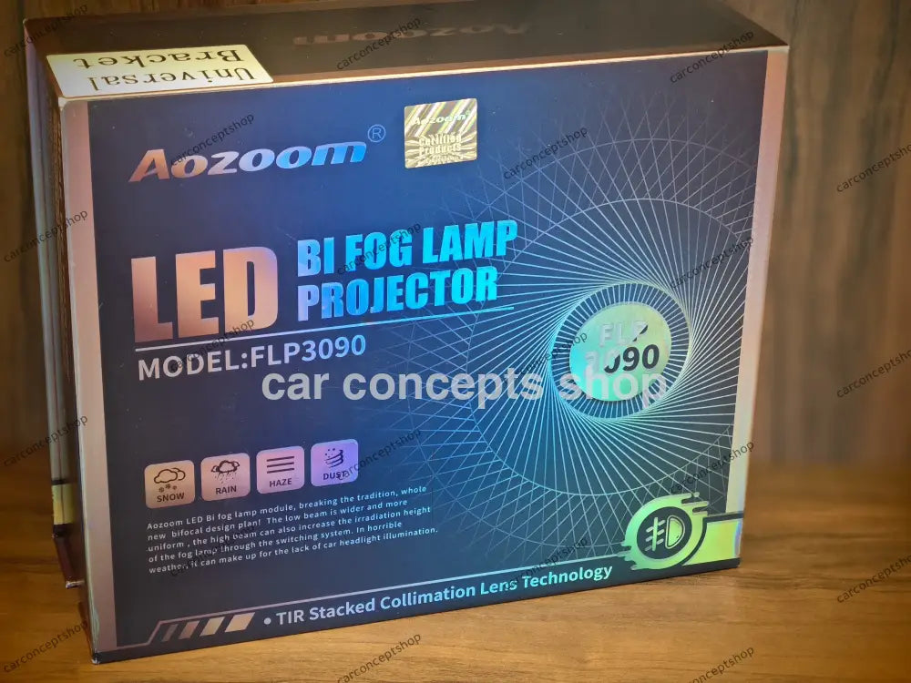 Aozoom Flp 3090 Bi-Led 3’’ Fog Projector 70W 5700K