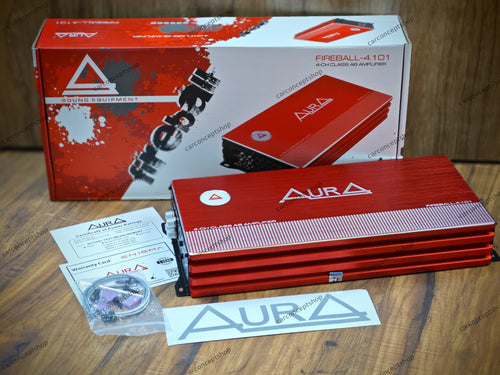 Aura car audio fireball 4.101 4 channel Amplifier