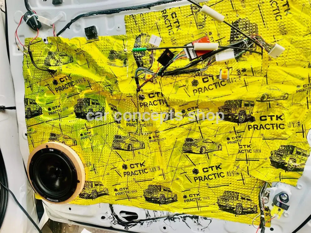 Ctk (Made In Ukraine) Lemon Car Sound Deadening/Damping Sheet 4 Sheets. Ctk Damping