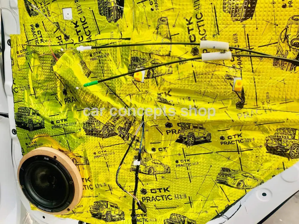 Ctk (Made In Ukraine) Lemon Car Sound Deadening/Damping Sheet 4 Sheets. Ctk Damping
