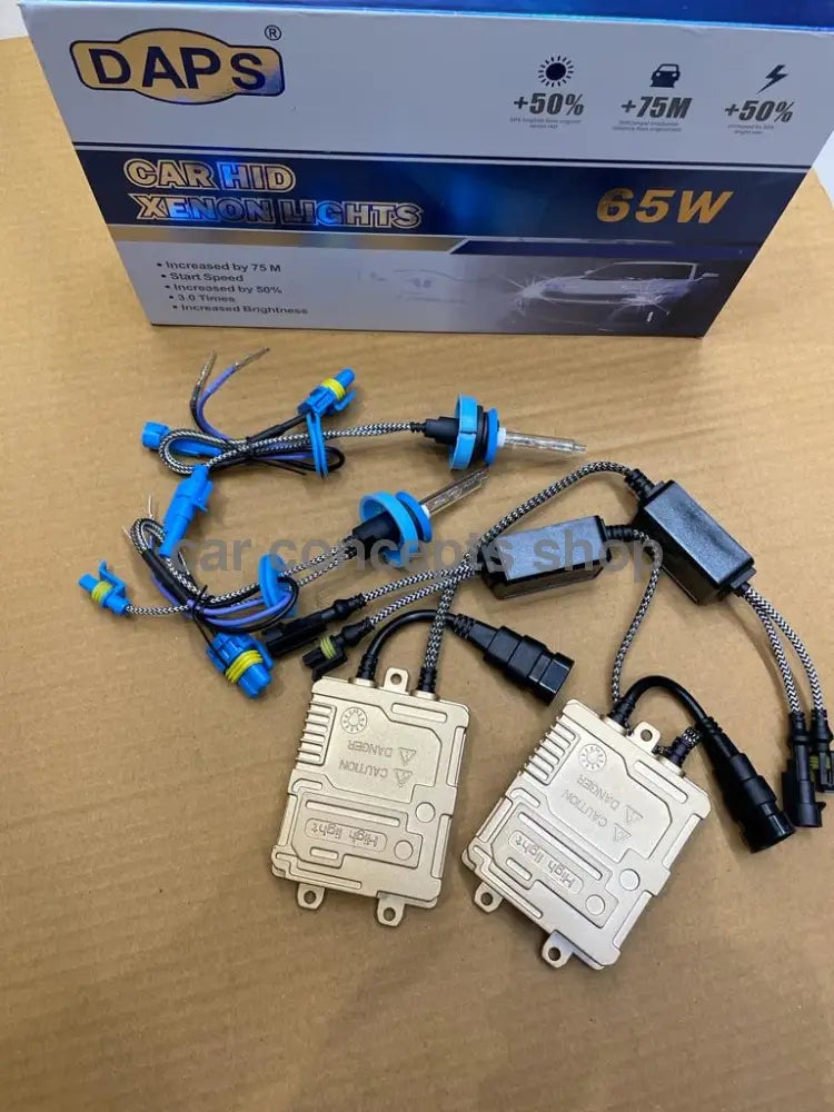 daps 65 watt hid kit 6000k – Car Concepts Shop