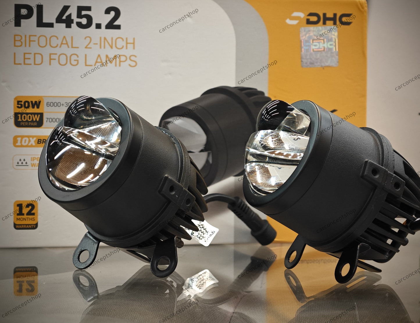 Dhc PL45.2 bi-focal 2 inch projector fog lamp