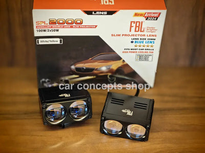 FBL SPL 2000 Auxiliary Double Lens Slim Projector 100W