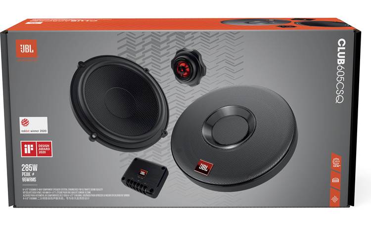 JBL Club 605CSQ Club SQ Series 6-1/2" component speaker system