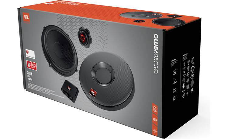 JBL Club 605CSQ Club SQ Series 6-1/2" component speaker system