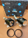 GTR G1 Pro Fog Projector Lamp With High/ Low Beam Blue Lens With Bracket