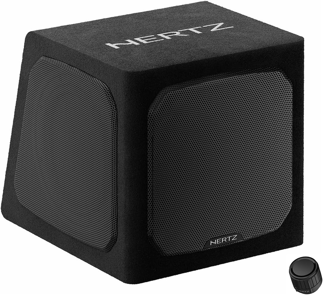 Hertz DBA 201 Active Subwoofer Box-Dual Passive Radiators