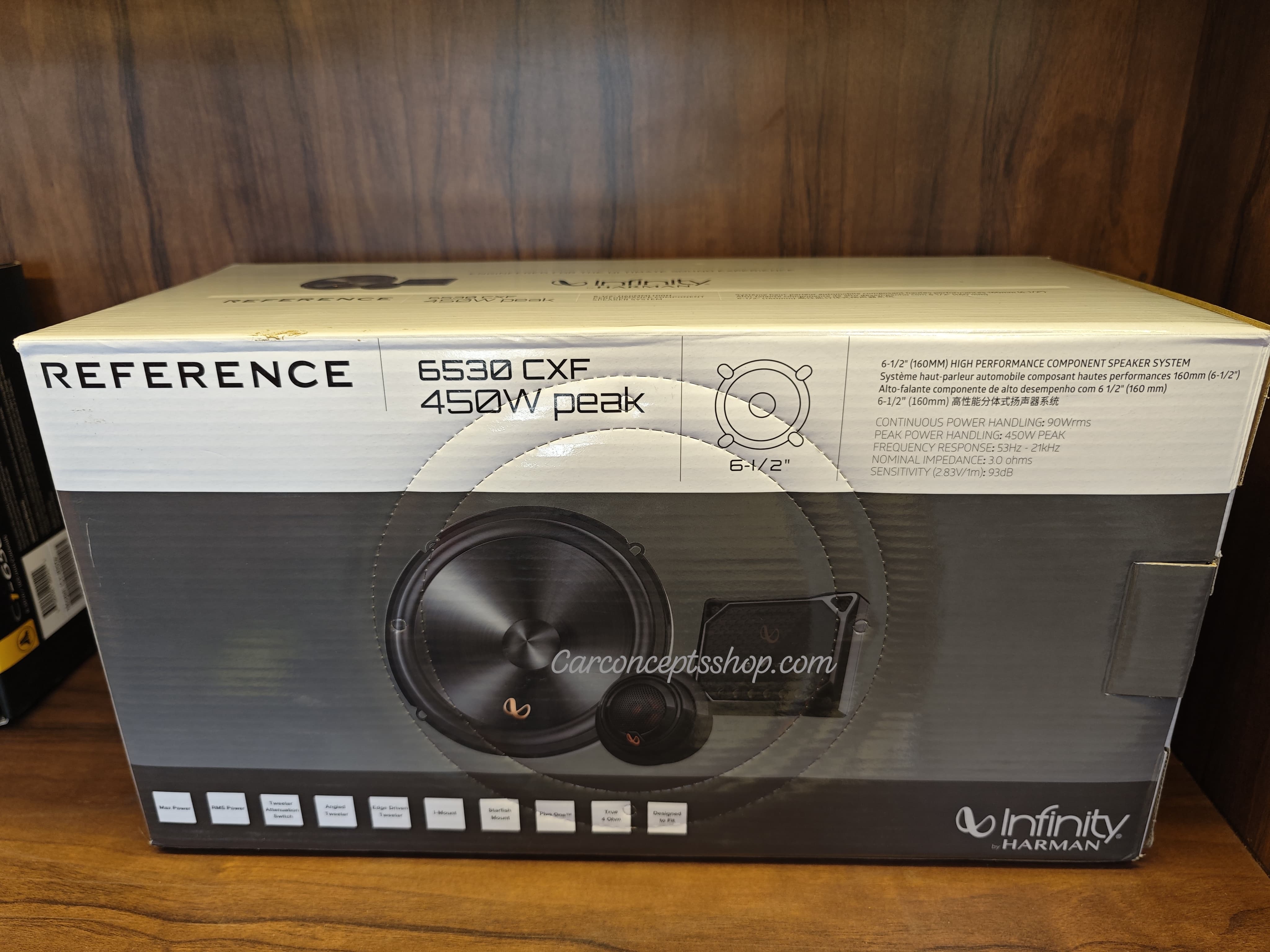 Infinity Reference REF-6530CXF component speaker