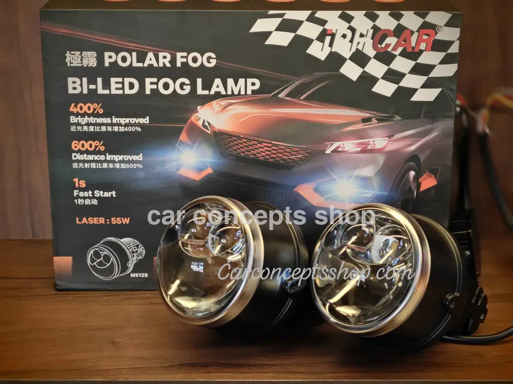 iph polar fog bi led projector fog lamp bi-focal 3 inch M512S IPH M 512S