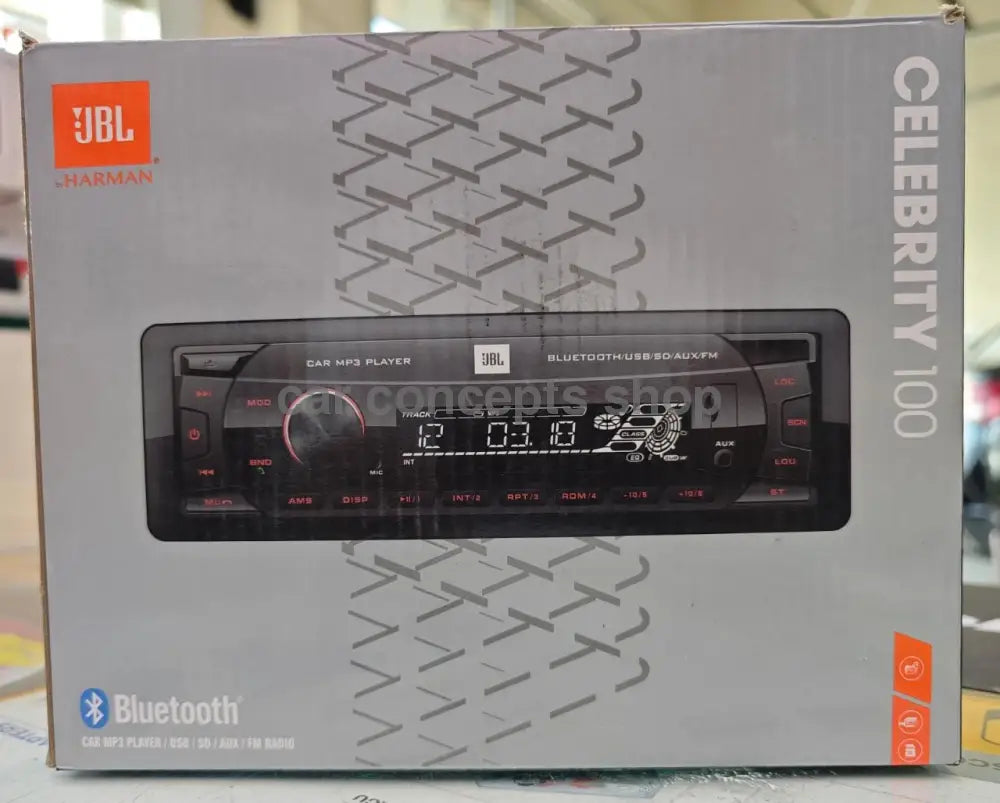 New car top stereo with bluetooth