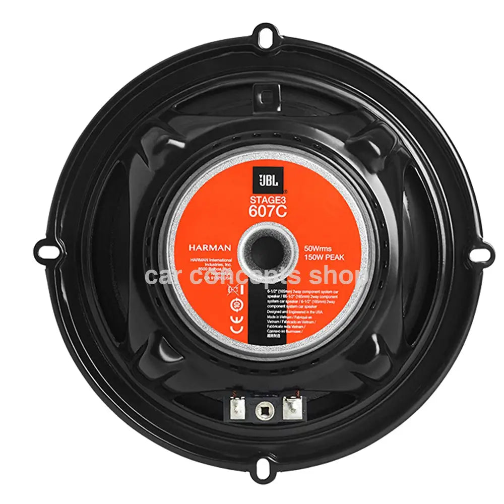 Jbl Stage3 607C 6-1/2 Two-Way Car Audio Component Speaker Stage 607C Component