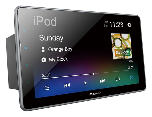 Pioneer DMH-AF555BT 9" Large Capacitive Touch Screen & Seamless Smartphone Mirroring with WebLink® Cast
