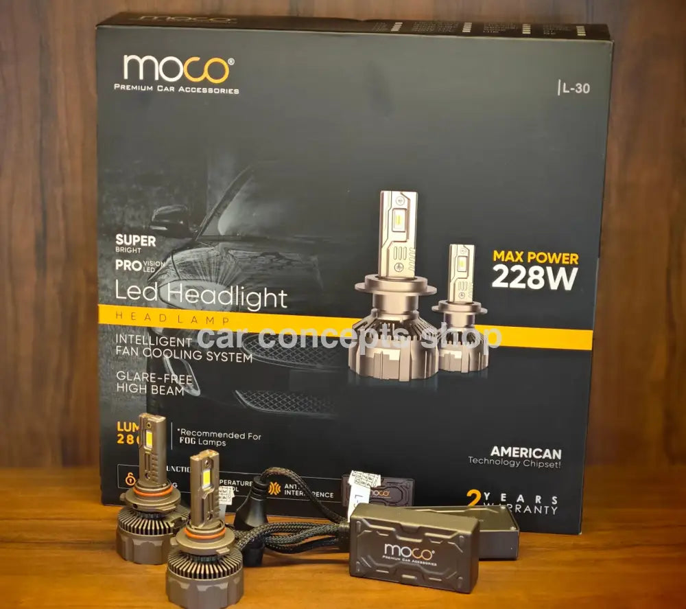 moco 228 watt led