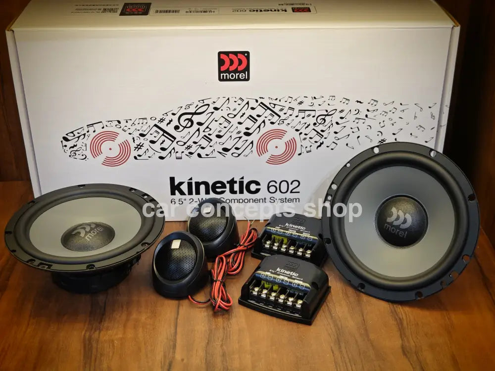 Morel Kinetic 602 2 Way Component Speaker Morel