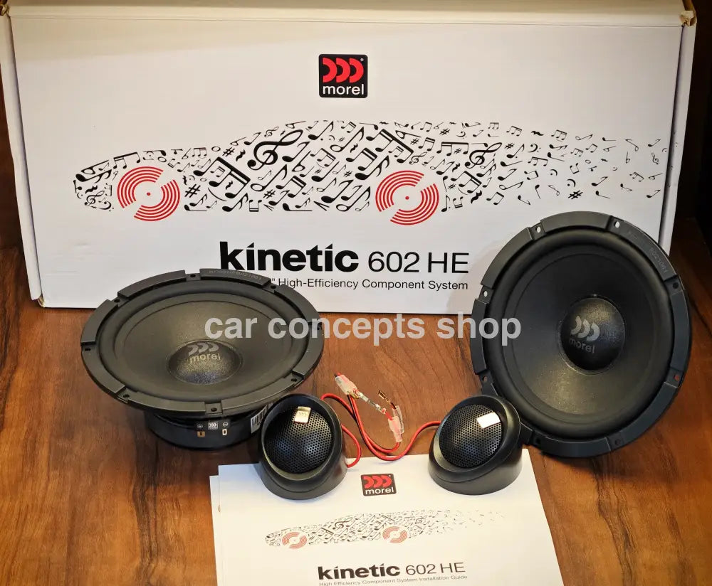 Morel Kinetic 602 He 2 Way Component Speaker Morel He