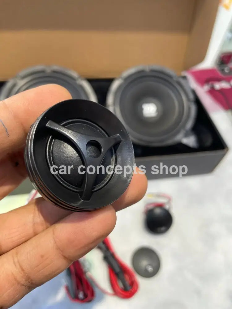 Morel Maximo 6 Mk 2 6.5” 2-Way Component Speaker With Inline Crossover Car Component Speakers