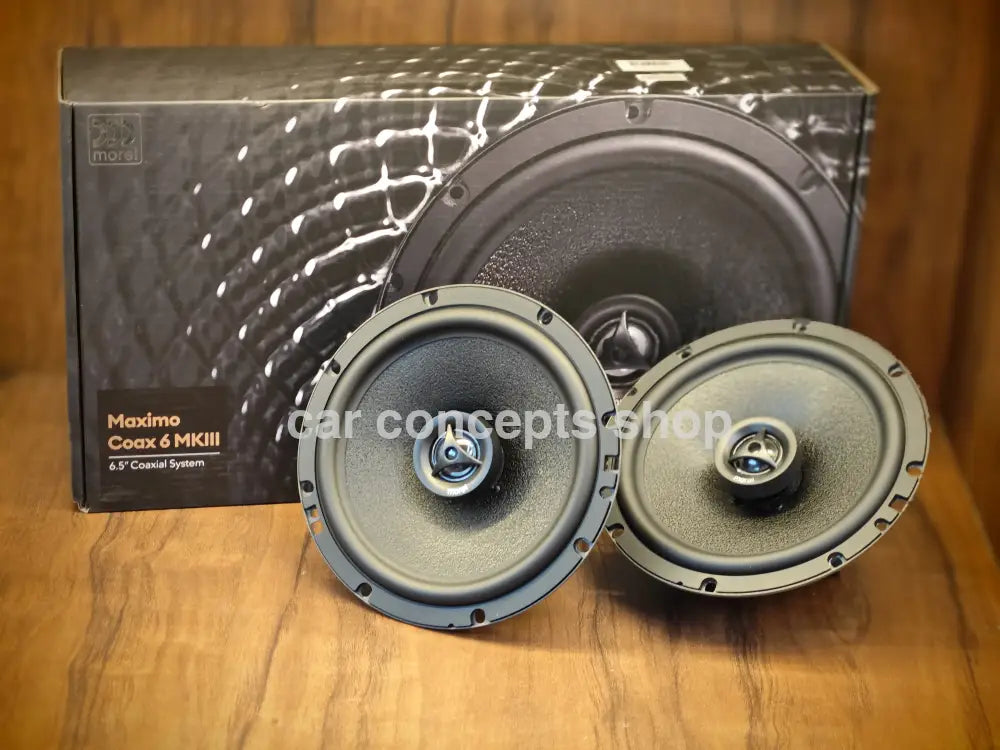 Morel Maximo 6 Mk 3 6.5-Inch Coaxial Speakers morel maximo speaker MK3