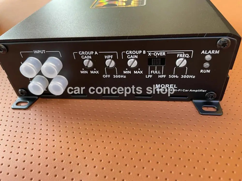 Morel Mpd 4.70 Hi-Res Class D 4 Channel Amplifier