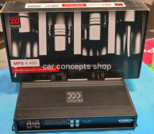 morel mps 4.400 Car Amplifier