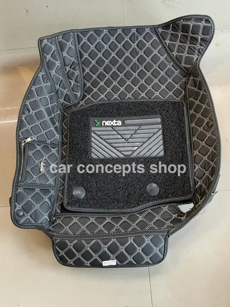 Nexta 7D Royal Fit Luxury Car Matts Brezza 2017-2024 Nexta 7D Car Mats