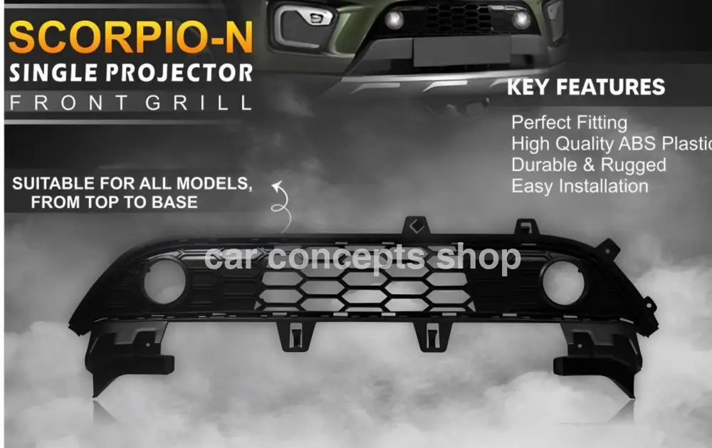 Scorpio N Projector Fog Lamp Grill 3 Inch Scorpion