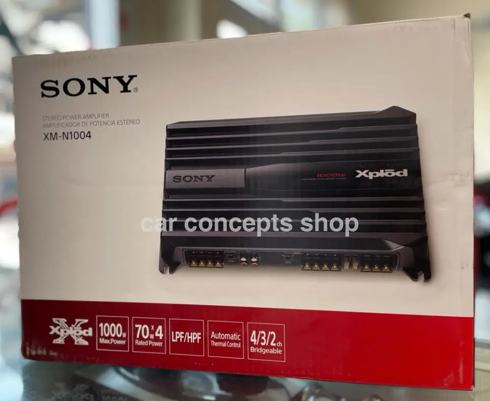 Sony XM-N1004 in-Car Amplifier – Car Concepts Shop