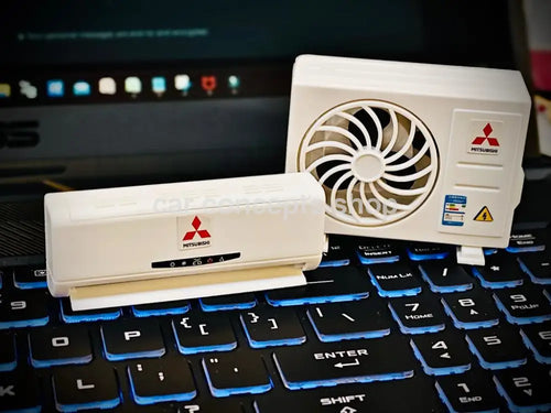 Split ac toy solar perfume for car dashboard , ac vent