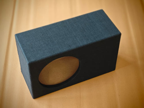 Pro-Series 10" Sealed Subwoofer Enclosure | Compact Sealed Enclosure | Premium Carpet Finish with Tucked Edges