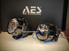 AES UX-2 Bi-focal 3 Inch Double Laser Headlight Projector 70w Each