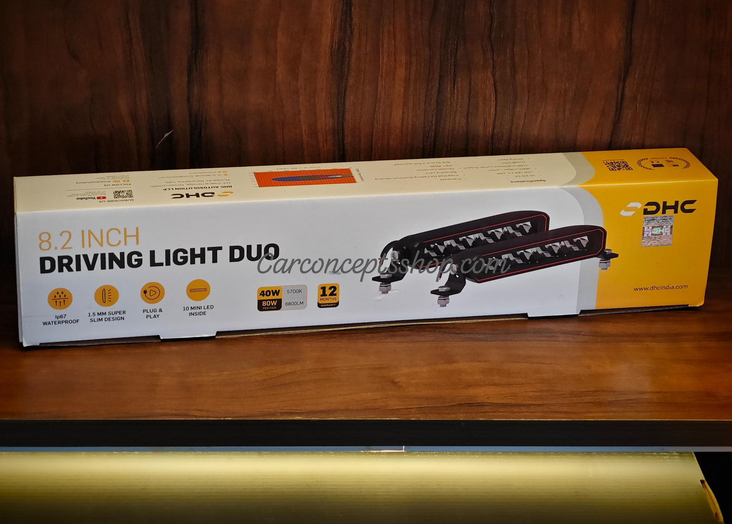 dhc driving duo mini 8.2 auxiliary light bars