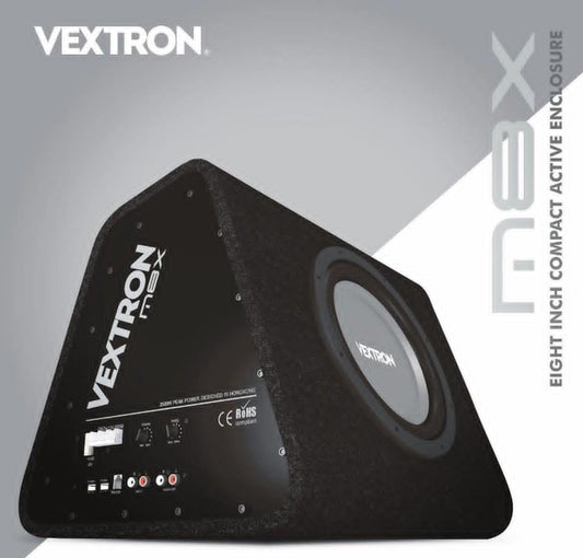 Vextron M8X 8inch Bass Enclosure 2500watts
