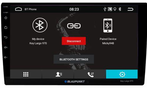 BLAUPUNKT Key Largo 970 - 9inch Android player with camera