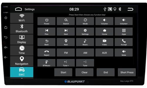 BLAUPUNKT Key Largo 970 - 9inch Android player with camera