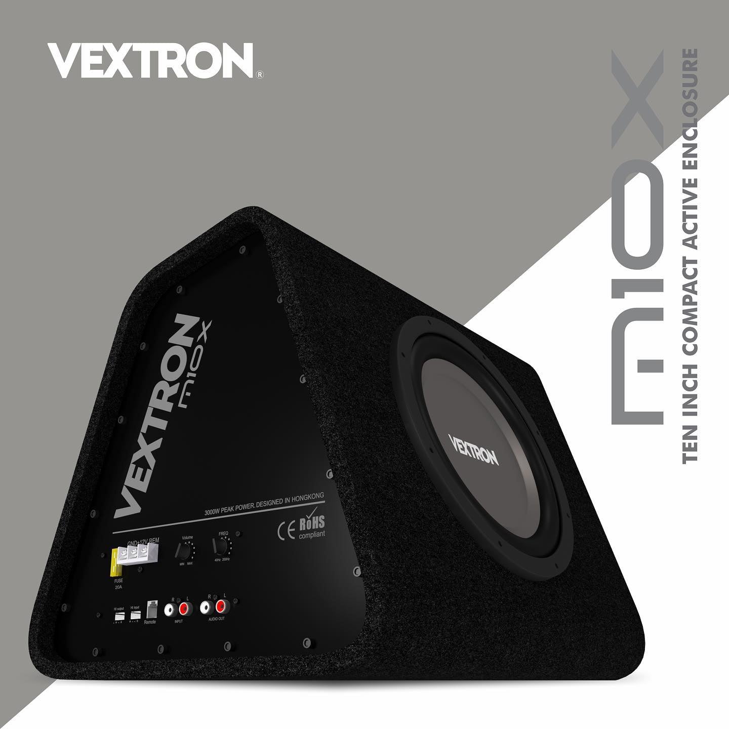 vextron m10x bass enclosure