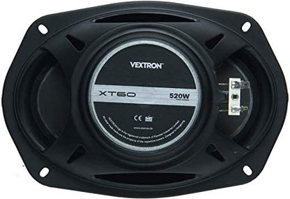 Vextron XT60 (6x9) Pair of Coaxial Car Speaker  (520 W)
