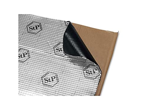 STP iSilver(Russia) Car Sound Deadening/Damping Sheet (2.00 MM) -10 SHEETS