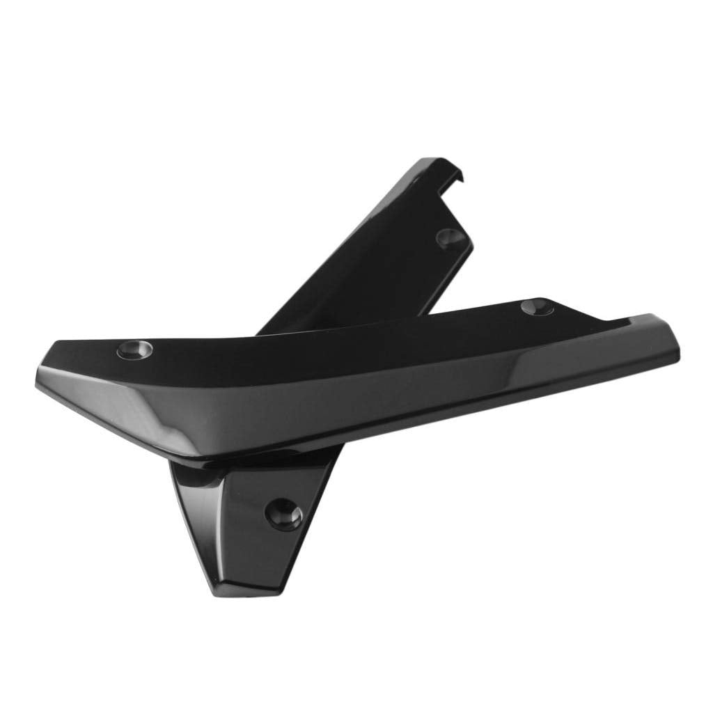 Car Rear Bumper Lip Skirt Protector Splitter Body Spoiler Black