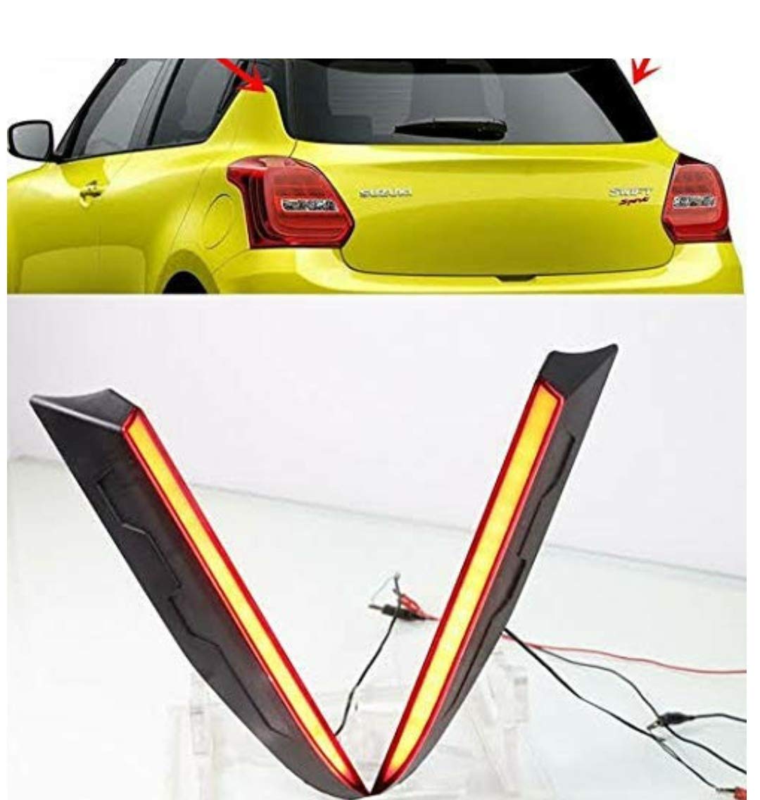 LED Pillar Light with Matrix Turn Indicator for Maruti Suzuki Swift 2018 onwards