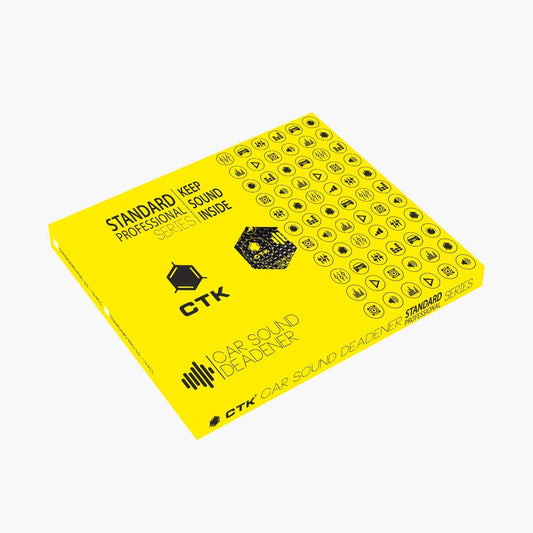 CTK Car Sound Deadening/Damping Sheet -1.80mm(500 * 750) - 4 sheet 1160grms