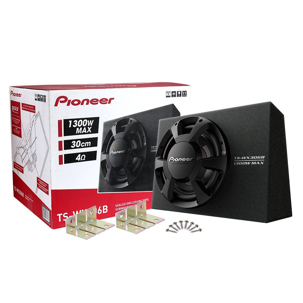 Pioneer TS-WX306B 12-inch Bass Enclosure (Black)